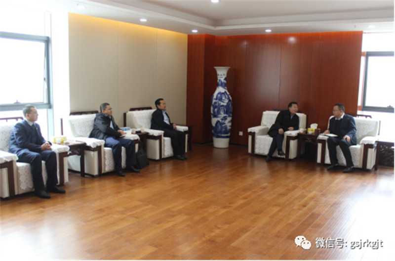 金控投資華龍證券平涼分公司與平涼市惠民公司開展工作交流